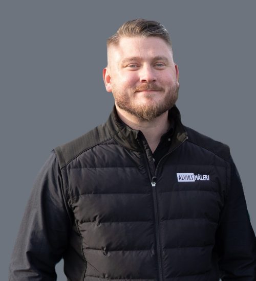 Fredrik grå bakgrund